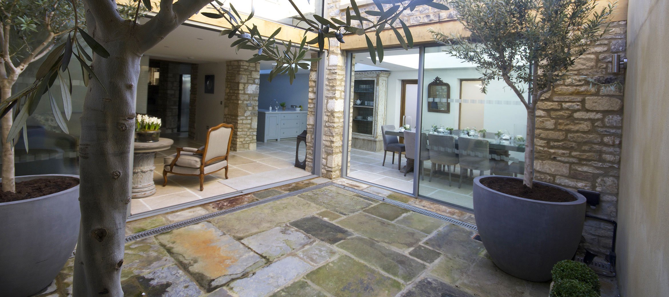 Stunning Cotswold Cottage Courtyard Full Home Tour over on Modern Country Style