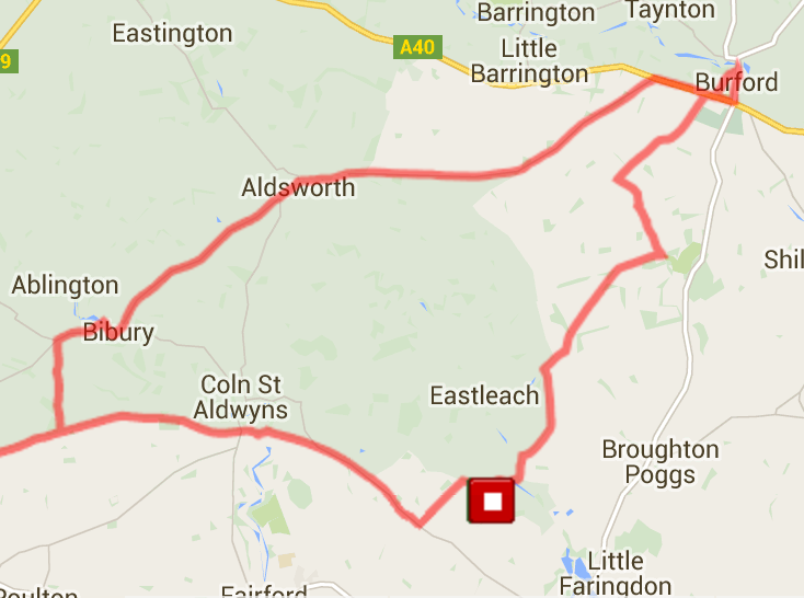 cotswold cycle routes